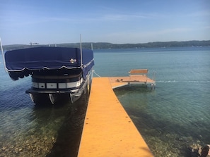 Our dock that you can fish off of. 