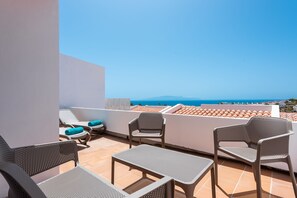 Udsigt fra balkon