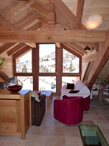 Luxury service, ideally located in a mountain village