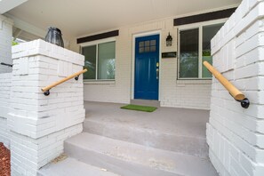 Large windows from every room in the house