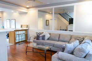 Living area from front doorway