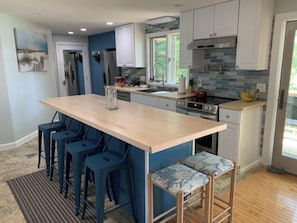 New kitchen.