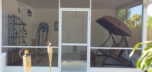 Back patio