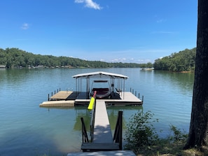 We have added a sun deck and a jet ski ramp.