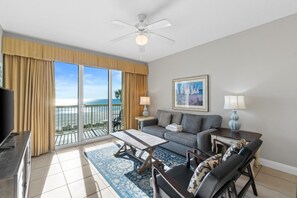 Living Area with Balcony
