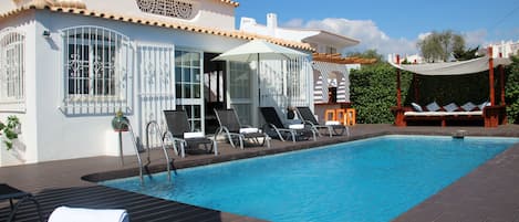 Villa Oura Beach Pool Area