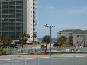 front balcony view of Gulf