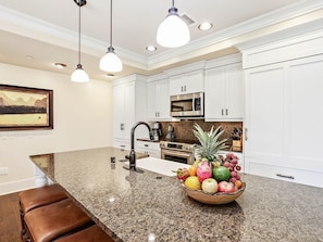 Open concept kitchen to make cooking with the family a breeze! 