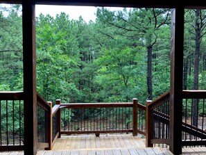 View from the back deck