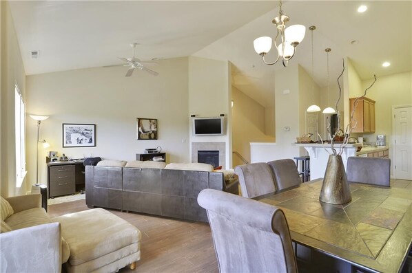 Dining and Living room