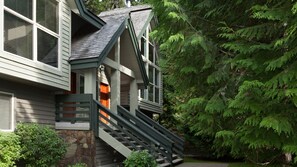 Exterior view of property in summer