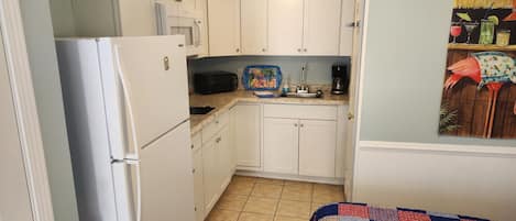 New Tile Floor and New Kitchenette 