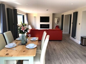 Large Open Plan Lounge Dining Area