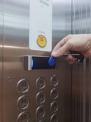 Security in accesses and elevators