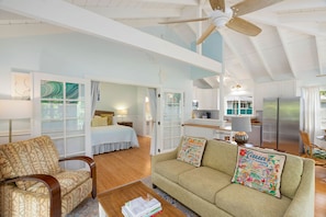 Great living room and kitchen open concept