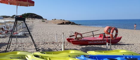 Spiaggia privata Athena resort