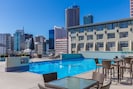 Resort style rooftop terrace with one of the best pools in Auckland's CBD.