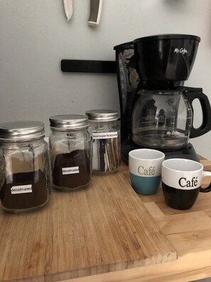Coffee and/or coffee maker