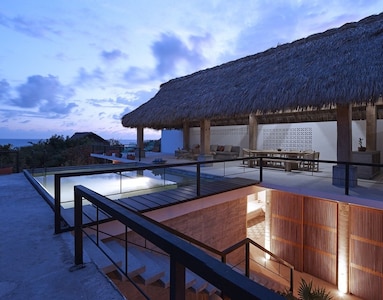 Ganador del premio de diseño Beach House Puerto Escondido