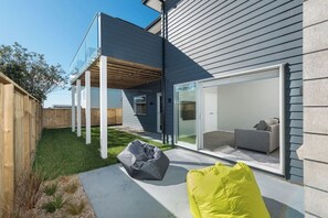 Downstairs patio