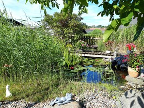 Teich im Garten