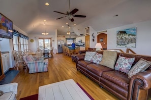 Top-Level Great Room with Deck Access