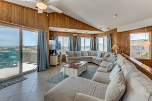 Top-Level Great Room with Deck Access