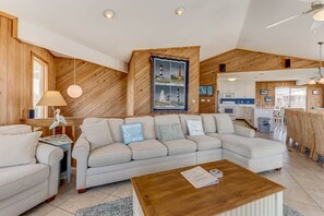 Top-Level Great Room with Deck Access