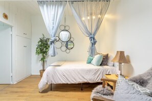 Comfy queen bed