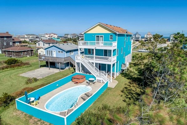 Back Aerial of Livin The Dream