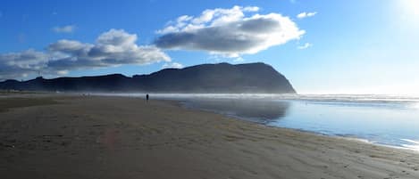 Steps from the beach with views of Tillamook Head