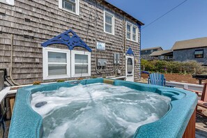 Hot Tub located on Private Deck