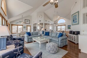 Top-Level Great Room with Deck Access