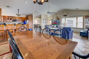 Top-Level Dining Table seats 8