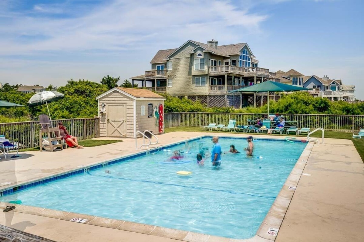 The Aiere | 320 ft from the beach | Hot Tub, Community Pool | Corolla