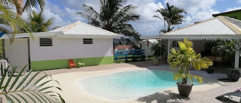 Bungalow Corail et le lagon