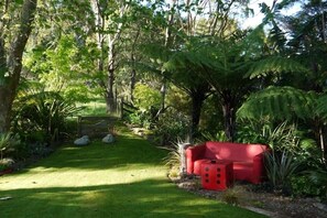 Sit on our couch with your favourite bottle of wine or just read a book