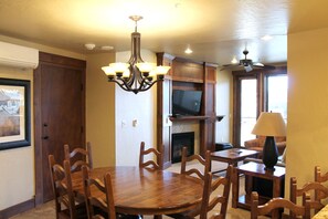 Dining and Living Room Space