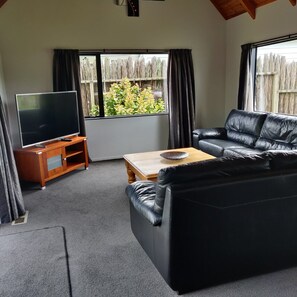 Open plan lounge and dining area