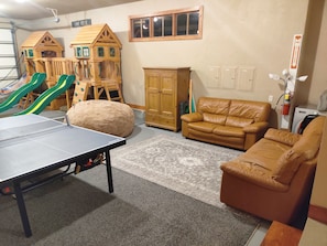 Game Room and indoor play area