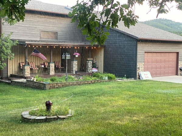 front of house with attached garage