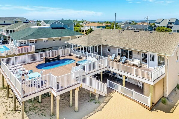 Aerial View of Sea Moose