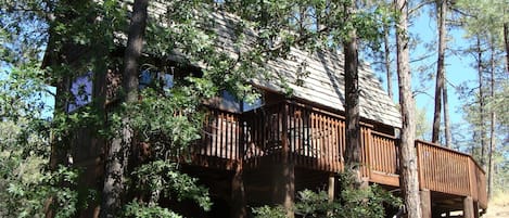 Private cabin on 1 acre in the Ponderosa Pines.