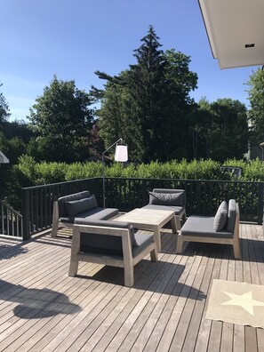 Backyard deck