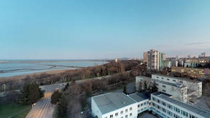 Vue sur la plage/lâocĂ©an