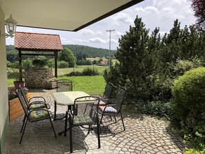 Terrasse mit Ausblick