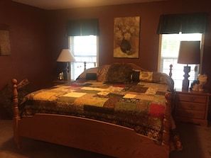 Master Bedroom with King Bed