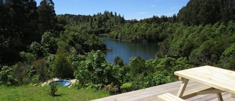 Deck and Lake