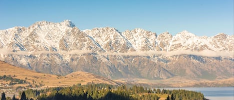 View of the Remarkables from the lounge