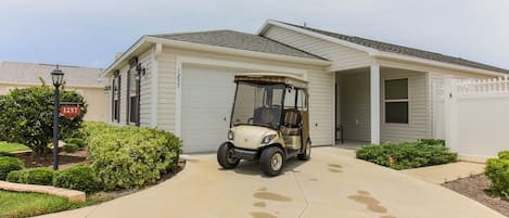 Welcome to Zydeco! Complementary golf cart included!